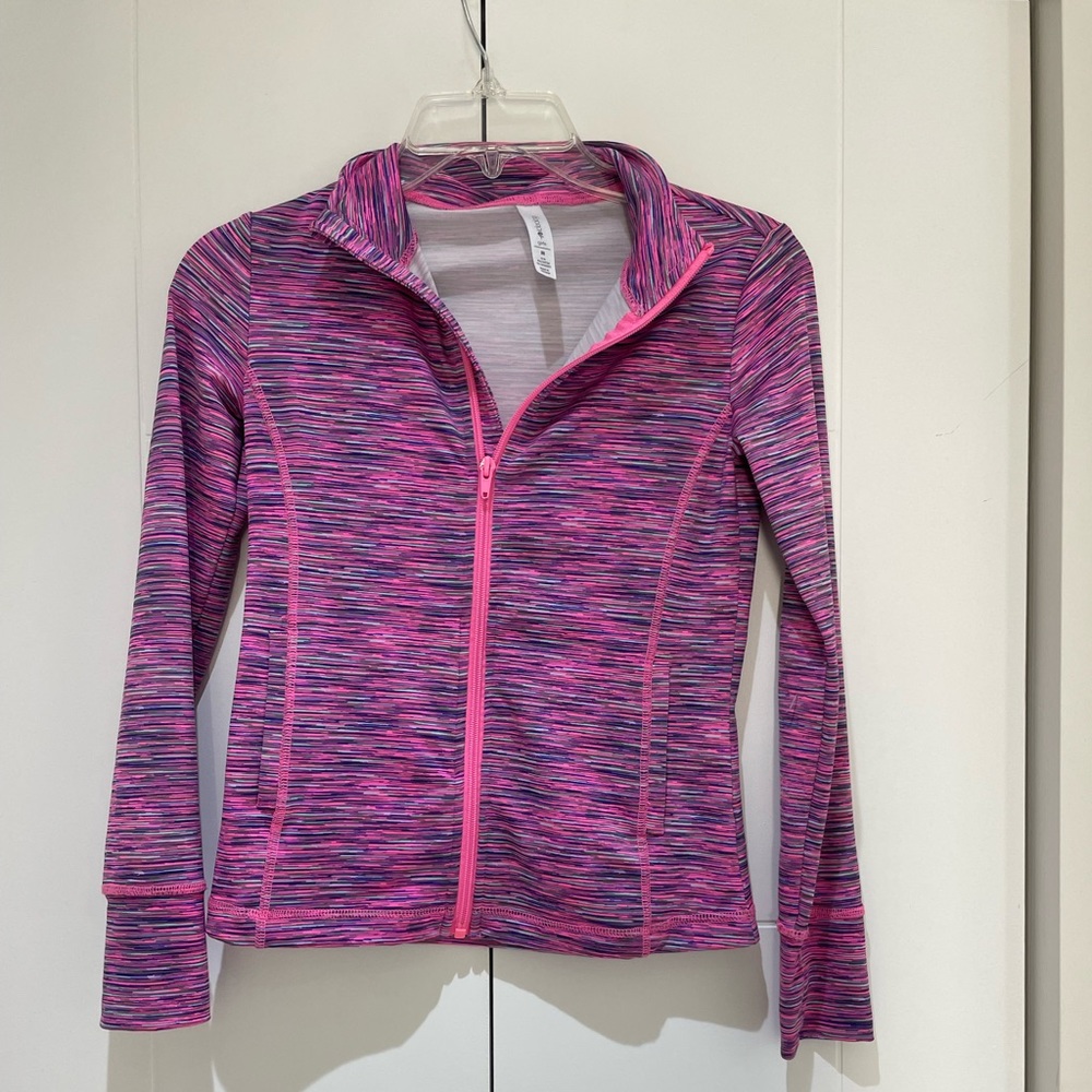 Ideology neon colored turtleneck athletic sweater